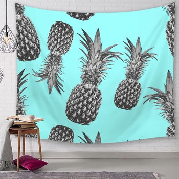 130x150cm Autumn Map Style 100% Polyester Tapestry Pineapple Decorative Wall Hanging
130x150cm Autumn Map Style 100% Polyester Tapestry Pineapple Decorative Wall Hanging