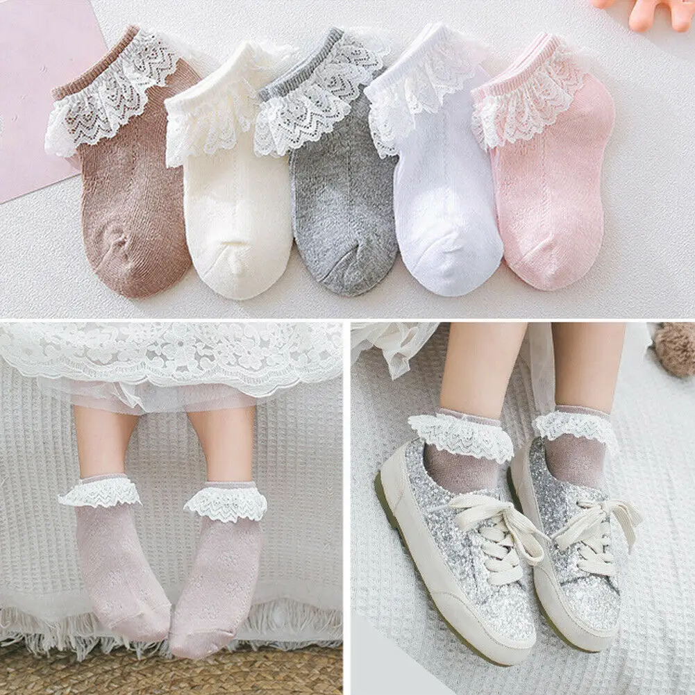 Baby Girls Kid Socks Cotton Lace Breathable Socks Frilly Ankle Socks 9-15cm Lovely Cute Women Vintage Lace Ruffle Frilly Ankle
Baby Girls Kid Socks Cotton Lace Breathable Socks Frilly Ankle Socks 9-15cm Lovely Cute Women Vintage Lace Ruffle Frilly Ankle