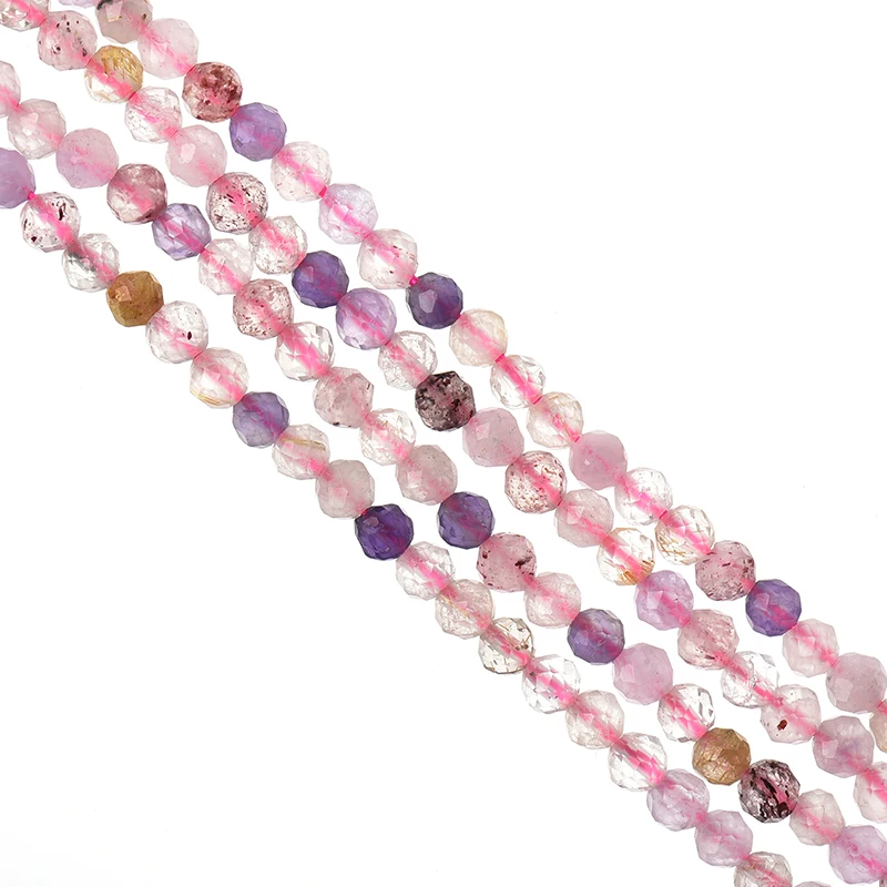 The consists of purple beads of varying shades and transparent cut surfaces 3mm-2mm Super Color Crystal Loose beads
The consists of purple beads of varying shades and transparent cut surfaces 3mm-2mm Super Color Crystal Loose beads