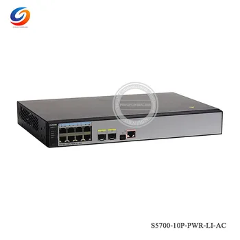 Good quality Hua wei S5700-10P-PWR-LI-AC PoE Gigabit Ethernet managed Switch with 8 GE RJ45 & 2 GE SFP Ports 
Good quality Hua wei S5700-10P-PWR-LI-AC PoE Gigabit Ethernet managed Switch with 8 GE RJ45 & 2 GE SFP Ports