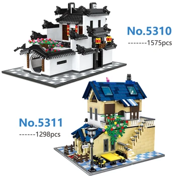WANGE City Blocks Toys The Chinese HUI-Style Architecture No.5310 5311 Building Blocks Bricks Educational Toys for Children
WANGE City Blocks Toys The Chinese HUI-Style Architecture No.5310 5311 Building Blocks Bricks Educational Toys for Children