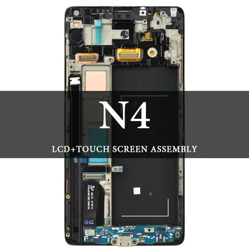 For Note 4 LCD with Frame 5.7'' N9100 N910F N910A N910V LCD Gray Black Display Screen AMOLED Digitizer
For Note 4 LCD with Frame 5.7'' N9100 N910F N910A N910V LCD Gray Black Display Screen AMOLED Digitizer