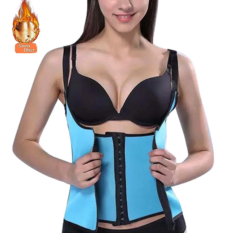 MoneRffi Waist Trainer Corset Neoprene 3-layer patch Underwear Body Shaper Women Slimming sheath Shapewear Top Vest
MoneRffi Waist Trainer Corset Neoprene 3-layer patch Underwear Body Shaper Women Slimming sheath Shapewear Top Vest
