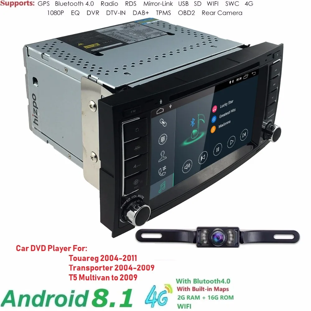 2din 7inch Android10 Quad-core Car multimedia dvd player gps navigator for Multivan T5 (2004-2009) car radio BT DAB+
2din 7inch Android10 Quad-core Car multimedia dvd player gps navigator for Multivan T5 (2004-2009) car radio BT DAB+