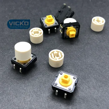 Original imported micro-touch switch Omron B3F-4055 button 12*12*7.3mm Japanese 4 feet
Original imported micro-touch switch Omron B3F-4055 button 12*12*7.3mm Japanese 4 feet