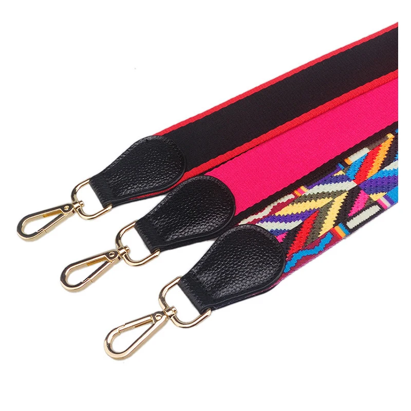 Weaving&cow leather Adjustable Nylon Lady Wide Bag Strap Chic Classical Female Shoulder Bag Belts Easy Matching Bags Accessories
Weaving&cow leather Adjustable Nylon Lady Wide Bag Strap Chic Classical Female Shoulder Bag Belts Easy Matching Bags Accessories