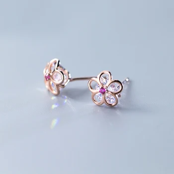MloveAcc 925 Sterling Silver Primrose Flower Stud Earrings with Cubic Zirconia for Women Wedding Fine Jewelry
MloveAcc 925 Sterling Silver Primrose Flower Stud Earrings with Cubic Zirconia for Women Wedding Fine Jewelry