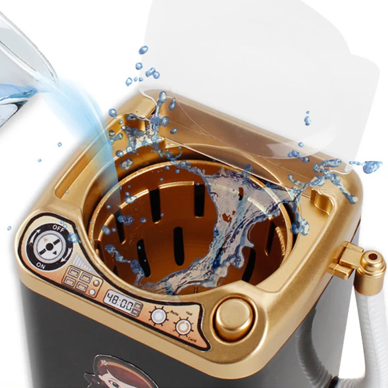 Multifunction Gold Blender Washing Machine Kids Washing Machine Toy Beauty Sponge Brushes Makeup Brush Cleaning Electric Washer
Multifunction Gold Blender Washing Machine Kids Washing Machine Toy Beauty Sponge Brushes Makeup Brush Cleaning Electric Washer