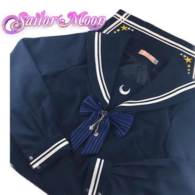 Sailor Moon JK Sailor Suit Uniform Shirt Skirt Bow knot Star Moon Original Handmade College Wind Cute Cosplay Harajuku
Sailor Moon JK Sailor Suit Uniform Shirt Skirt Bow knot Star Moon Original Handmade College Wind Cute Cosplay Harajuku