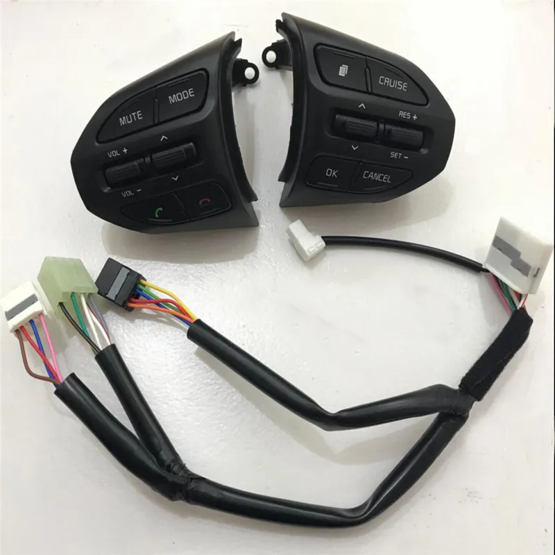Fast delivery ! For Kia Rio (K2 ) 2016-2017 cruise control buttons switch steering wheel buttons with wire or heating cables
Fast delivery ! For Kia Rio (K2 ) 2016-2017 cruise control buttons switch steering wheel buttons with wire or heating cables