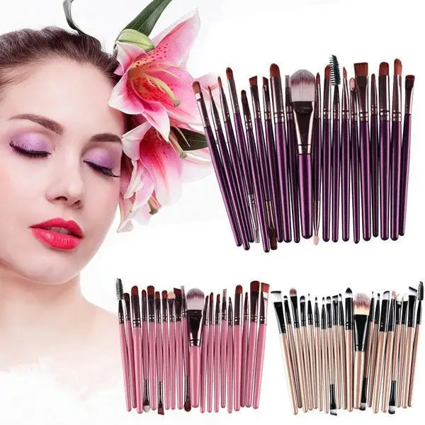 BearPaw Makeup Brush 20pcs/set Makeup Brush Eyeshadow Face Eyelash Lip Brush Set Tools Toiletry Kit Wool Makeup Brushes tool Set
BearPaw Makeup Brush 20pcs/set Makeup Brush Eyeshadow Face Eyelash Lip Brush Set Tools Toiletry Kit Wool Makeup Brushes tool Set