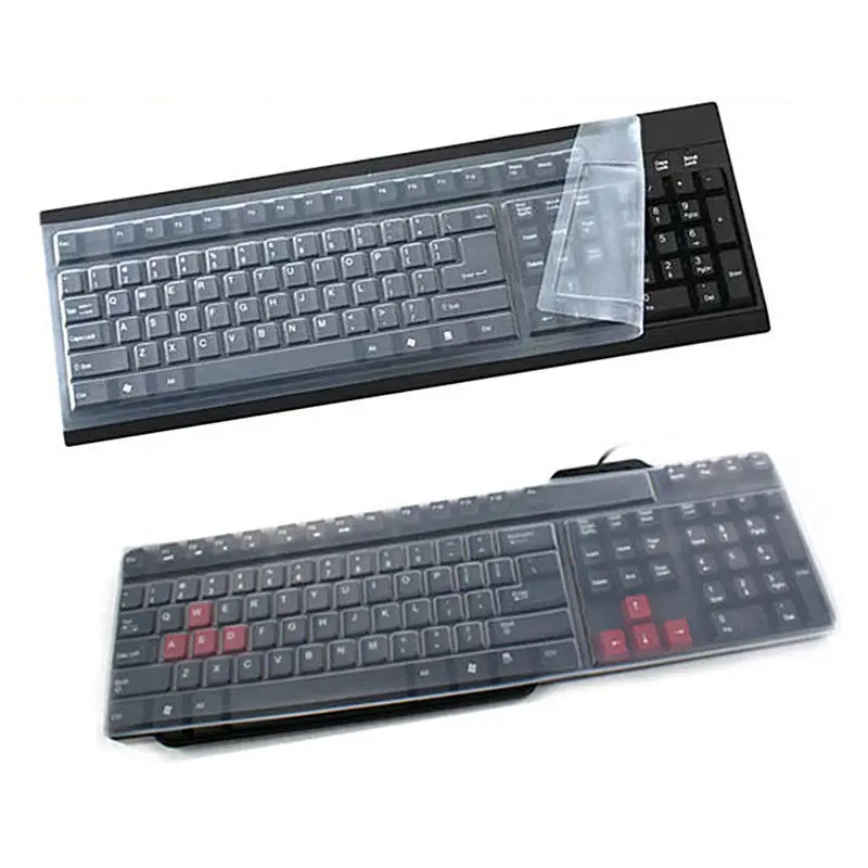 Universal Silicone Desktop Computer Keyboard Cover Skin Protector Film Cover Skin Protector Film Waterproof Cover
Universal Silicone Desktop Computer Keyboard Cover Skin Protector Film Cover Skin Protector Film Waterproof Cover