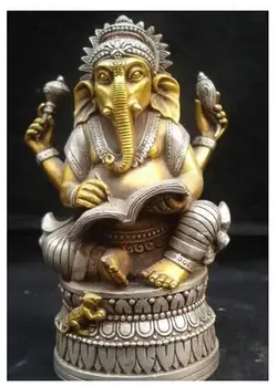 decoration copper silver factory outlets Tibet Silver Ganapati Ganesh Lord Ganesha Buddha Statue
decoration copper silver factory outlets Tibet Silver Ganapati Ganesh Lord Ganesha Buddha Statue