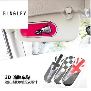 Originality 3D Crystal Glue car Sun Visors cosmetic mirror stickers for mini cooper F55 F56 2014-2017 car accessories
Originality 3D Crystal Glue car Sun Visors cosmetic mirror stickers for mini cooper F55 F56 2014-2017 car accessories
