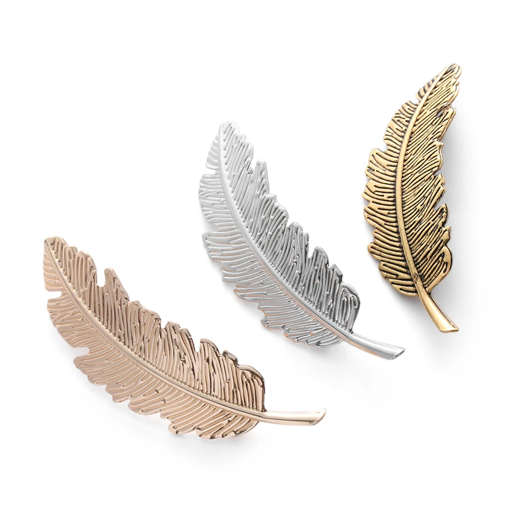 1PC Women Fashion Metal Feather Hair Clip Geometic Pearl Hairpins Barrettes Hair Ornament Party Hair Styling Hair Accessories
1PC Women Fashion Metal Feather Hair Clip Geometic Pearl Hairpins Barrettes Hair Ornament Party Hair Styling Hair Accessories