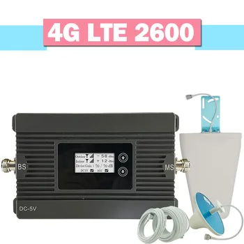 Walokcon 4G LTE 2600mhz Mobile Phone Signal Repeater Band 7 4G LTE Cellular Signal Repeater 80dB Gain LCD Display 4G Amplifier
Walokcon 4G LTE 2600mhz Mobile Phone Signal Repeater Band 7 4G LTE Cellular Signal Repeater 80dB Gain LCD Display 4G Amplifier