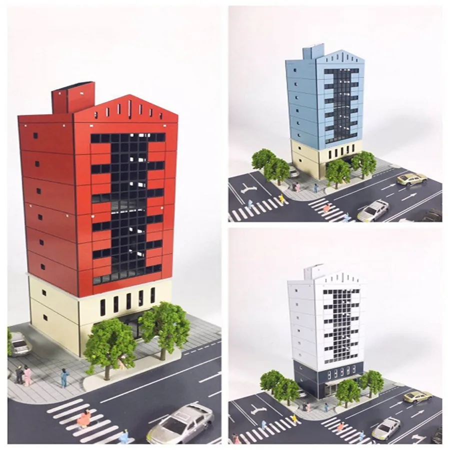 architecture model n scale building model01