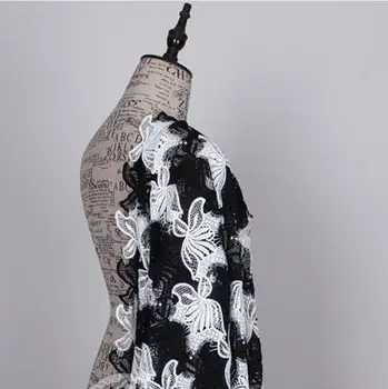 The new double color water soluble lace embroidery lace fabrics Three-dimensional hollow out encryption diy fabric
The new double color water soluble lace embroidery lace fabrics Three-dimensional hollow out encryption diy fabric
