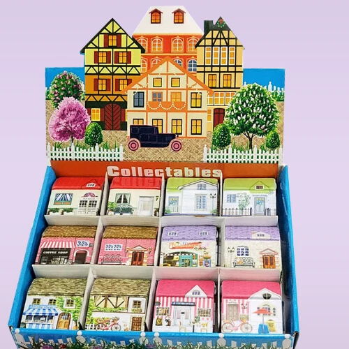 New! 12pcs/lot Mini House Shape Tin Storage Box Baking House Shape Metal Candy Can Storage Cookie Jar Candy Box Hot Selling!
New! 12pcs/lot Mini House Shape Tin Storage Box Baking House Shape Metal Candy Can Storage Cookie Jar Candy Box Hot Selling!
