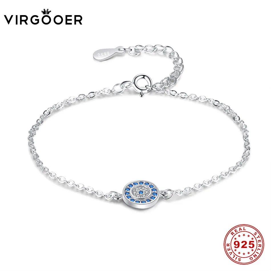 Virgooer Silver 925 Jewelry Silver Color Blue Evil Eye Bracelets For Women Wedding Beads Chain Vintage Jewelry Gift 2019 Fashion
Virgooer Silver 925 Jewelry Silver Color Blue Evil Eye Bracelets For Women Wedding Beads Chain Vintage Jewelry Gift 2019 Fashion