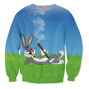 Free Shipping! Fashion 3D Cartoon Women Men Sweatshirt Bugs Bunny Looney Tunes harajuku hoodies Pullover plus size S-5XL
Free Shipping! Fashion 3D Cartoon Women Men Sweatshirt Bugs Bunny Looney Tunes harajuku hoodies Pullover plus size S-5XL