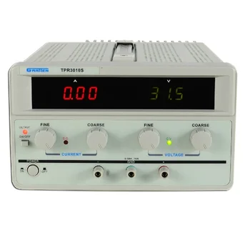ATTEN TPR3010S 30V 10A Laboratory Power Supply Digital Display Adjustable Linear DC Power Supply Voltage Regulator 220V 110v
ATTEN TPR3010S 30V 10A Laboratory Power Supply Digital Display Adjustable Linear DC Power Supply Voltage Regulator 220V 110v