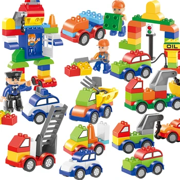 53pcs Big Size BlocksToys for Cildren DIY Creative Construction Building Blocks Compatible with Brand Blocks Toys Kids Gifts
53pcs Big Size BlocksToys for Cildren DIY Creative Construction Building Blocks Compatible with Brand Blocks Toys Kids Gifts