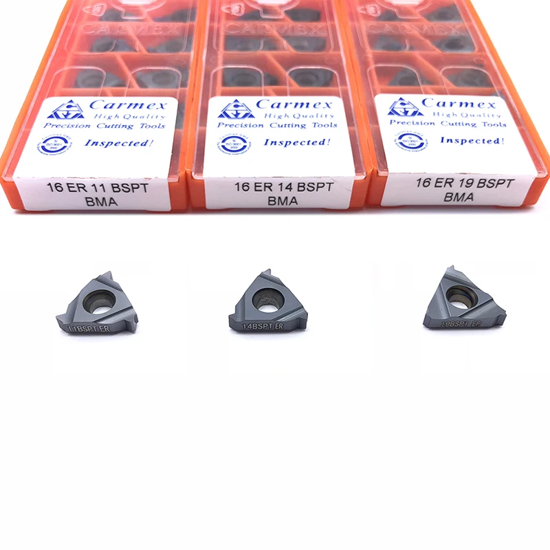Insert 100% Original 16ER 11BSPT 14BSPT 19BSPT BMA Lathe Cutter Turning Tool Carbide Inserts CNC Thread Insert
Insert 100% Original 16ER 11BSPT 14BSPT 19BSPT BMA Lathe Cutter Turning Tool Carbide Inserts CNC Thread Insert