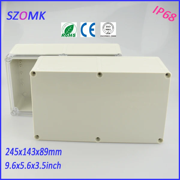 standard abs enclosure plastic box (1 pcs)245*143*89mm electronic project box electronic case distribution box plastic box
standard abs enclosure plastic box (1 pcs)245*143*89mm electronic project box electronic case distribution box plastic box