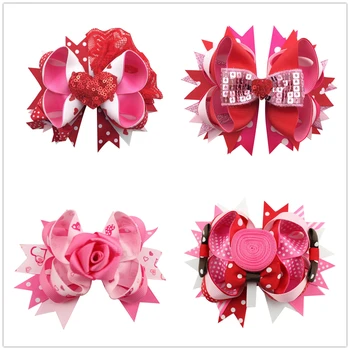 5 inch Pink 4 to choose collocation clothes woman spotted bowknot hairpin girls hairpin take the lead in hair accessories
5 inch Pink 4 to choose collocation clothes woman spotted bowknot hairpin girls hairpin take the lead in hair accessories