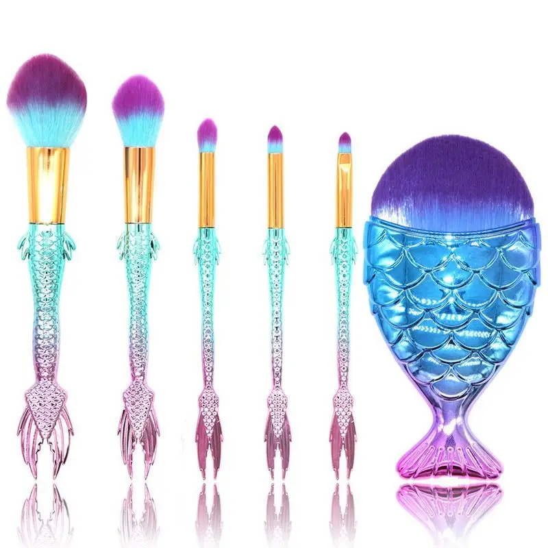 new style 6ppcs Makeup Brush Set Fish Tail Foundation Powder Eyeshadow Make up Brushes Contour Blending Cosmetic Brushes
new style 6ppcs Makeup Brush Set Fish Tail Foundation Powder Eyeshadow Make up Brushes Contour Blending Cosmetic Brushes
