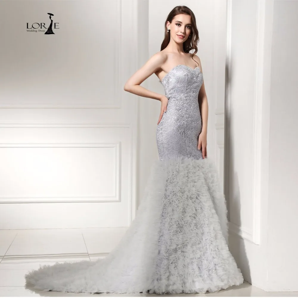 LORIE Vestido De Festa Sliver Evening Dresses Long Lace Mermaid Party Dresses 2017 Sweetheart Floor-length Hot Sale Sequined
LORIE Vestido De Festa Sliver Evening Dresses Long Lace Mermaid Party Dresses 2017 Sweetheart Floor-length Hot Sale Sequined