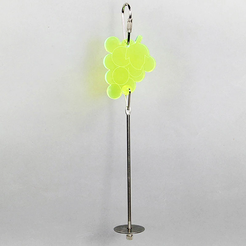 Stainless Steel Fruit Bar Parrot Fruit Fork Skewer Food Meat Stick Spear Fruit Holder Toy Birds Feeding Tool
Stainless Steel Fruit Bar Parrot Fruit Fork Skewer Food Meat Stick Spear Fruit Holder Toy Birds Feeding Tool