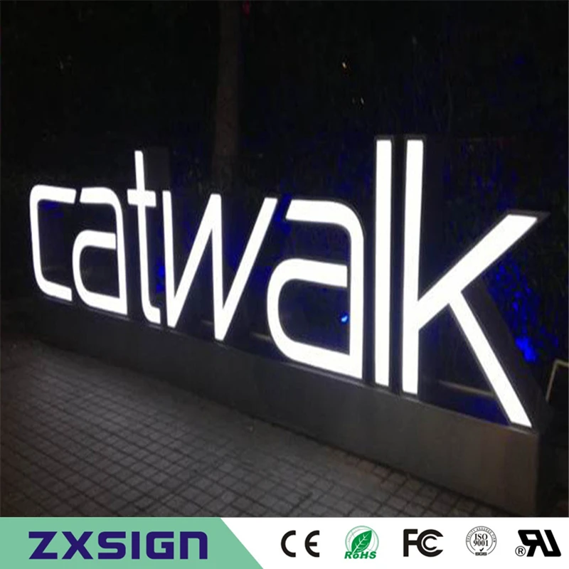 Factory Outlet Outdoor waterproof high brightness acrylic stainless steel sides large light letters, led channel letter signs
Factory Outlet Outdoor waterproof high brightness acrylic stainless steel sides large light letters, led channel letter signs