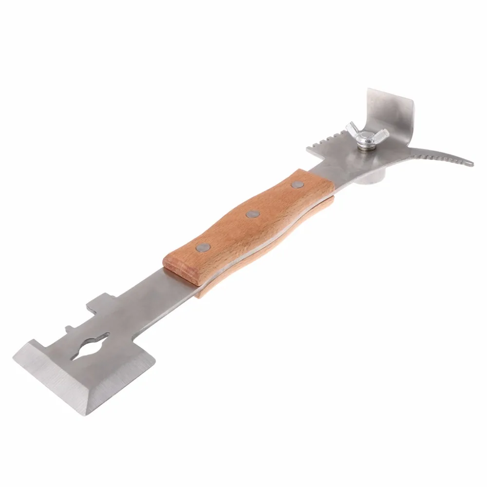 Stainless Steel Scraper Bee Tools Multifunctional Scrapers Beekeeping Knife Wooden Handle Beekeeper Beekeeping Supplies C42
Stainless Steel Scraper Bee Tools Multifunctional Scrapers Beekeeping Knife Wooden Handle Beekeeper Beekeeping Supplies C42
