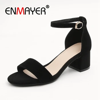 ENMAYER Buckle Strap Casual Open Toe Heels Womans Shoes Summer Shoes High Heels Sandals Women Size 34-39 ZYL2805
ENMAYER Buckle Strap Casual Open Toe Heels Womans Shoes Summer Shoes High Heels Sandals Women Size 34-39 ZYL2805