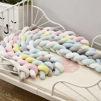 Nordic Style Long Knotted Braided Pillow Knot Ball Baby Bed Bumper Crib Room Decorative Pillows Kids Plush Toys Sofa Bed Decor
Nordic Style Long Knotted Braided Pillow Knot Ball Baby Bed Bumper Crib Room Decorative Pillows Kids Plush Toys Sofa Bed Decor