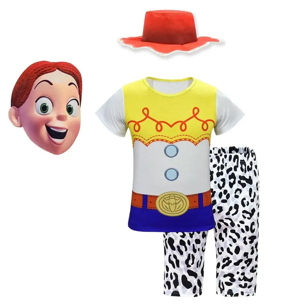 Toddler Toy Story Teenage Girls Clothes Cartoon Summer T-shirt Sets Halloween Cosplay Kids Wear Shorts Costume Children Outfits
Toddler Toy Story Teenage Girls Clothes Cartoon Summer T-shirt Sets Halloween Cosplay Kids Wear Shorts Costume Children Outfits