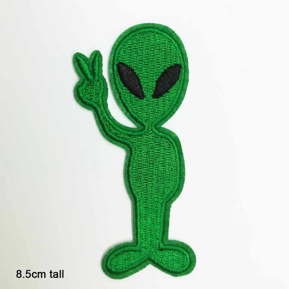 Cartoon Green Alien Iron On Patches Embroidered Clothes Patch For Clothing Clothes Stickers Garment Apparel Accessories
Cartoon Green Alien Iron On Patches Embroidered Clothes Patch For Clothing Clothes Stickers Garment Apparel Accessories