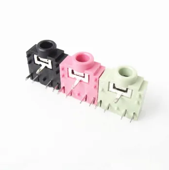 100Pcs PJ-307 PJ307 Green/pink/black 3.5mm Stereo Jack Socket Audio Jack Connector PCB 3F07 -5PIN
100Pcs PJ-307 PJ307 Green/pink/black 3.5mm Stereo Jack Socket Audio Jack Connector PCB 3F07 -5PIN