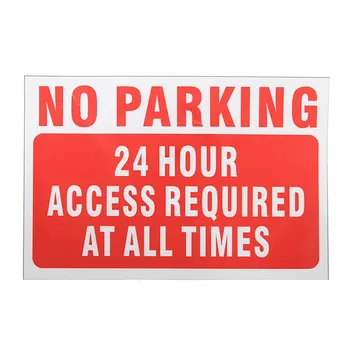 NEW Waterproof NO Parking At Any Time Warning Sign Vinyl Decal Sticker Red Security And Protection Durable Quality
NEW Waterproof NO Parking At Any Time Warning Sign Vinyl Decal Sticker Red Security And Protection Durable Quality