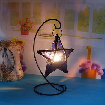 European Wrought Iron Candle Holders Stars Glass Candlestick Home Decoration Christmas Decorations For Home Candle Stand WZF088
European Wrought Iron Candle Holders Stars Glass Candlestick Home Decoration Christmas Decorations For Home Candle Stand WZF088