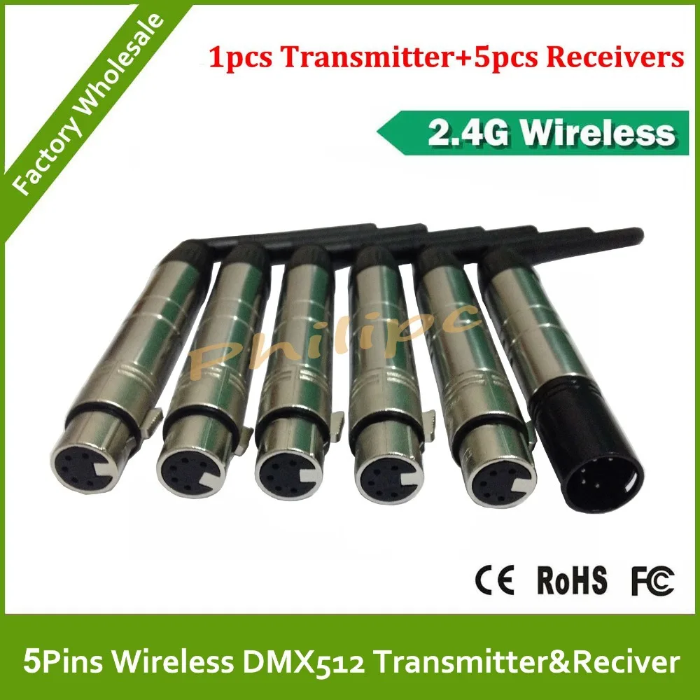 DHL Free shipping!! The newest 5PIN 2.4G wireless dmx512 Controller transmitter receiver LED DMX light controler DMX-TR
DHL Free shipping!! The newest 5PIN 2.4G wireless dmx512 Controller transmitter receiver LED DMX light controler DMX-TR