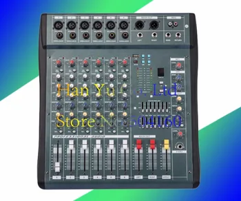 Audio Mixer 6 Channel Powered Mixing Console DJ Mixer Mezcladora De DJ Mikser Mischer MX606-USB
Audio Mixer 6 Channel Powered Mixing Console DJ Mixer Mezcladora De DJ Mikser Mischer MX606-USB