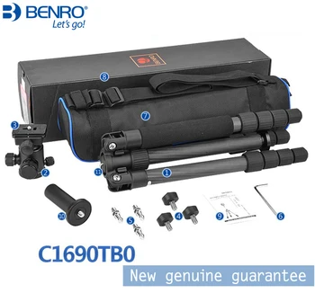 Benro C1690TB0 Carbon Fiber Tripod For Camera with B0 Ball Head Travel light tripod Max Loading 8kg
Benro C1690TB0 Carbon Fiber Tripod For Camera with B0 Ball Head Travel light tripod Max Loading 8kg