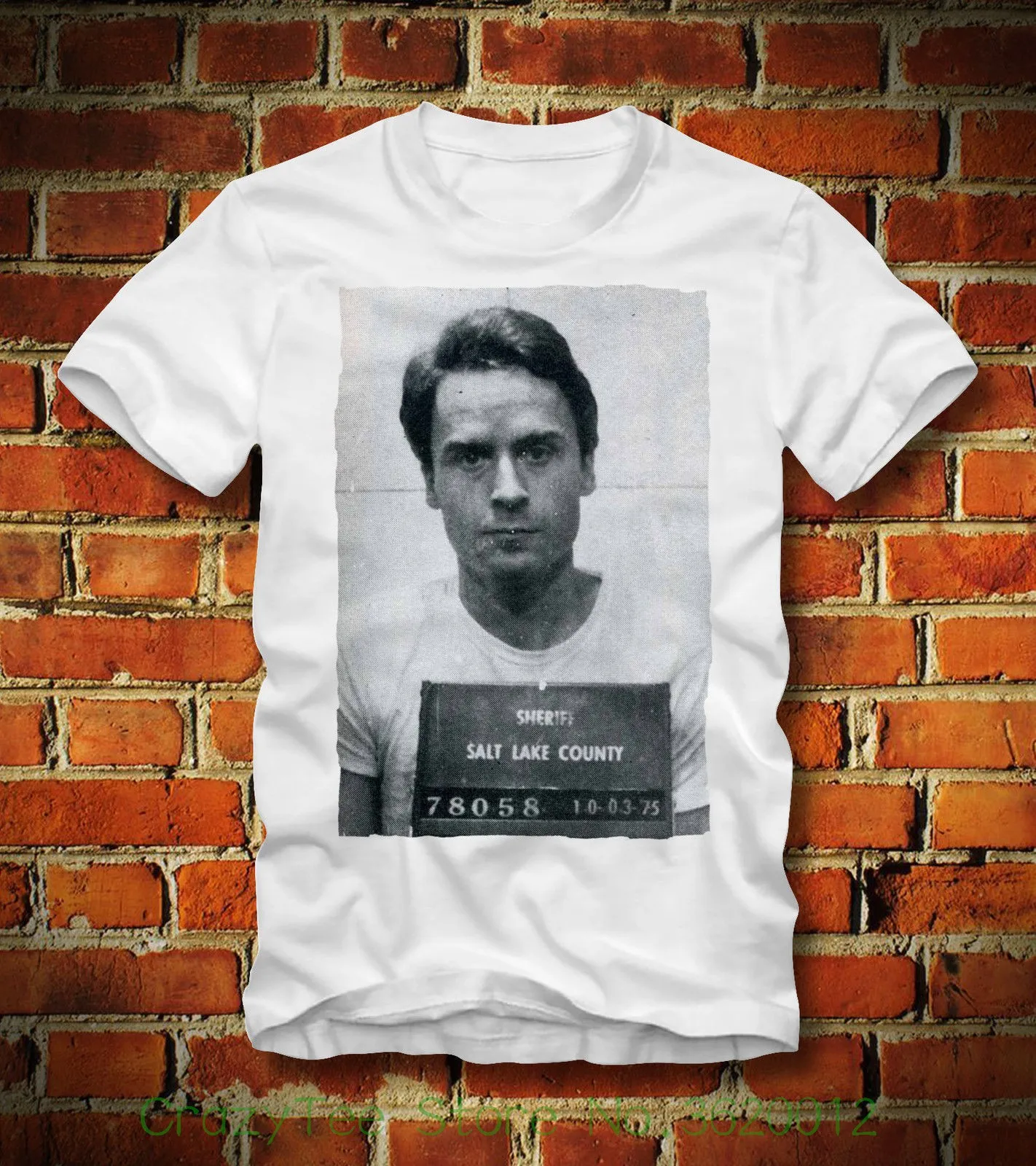 Women's Tee Boardrippaz T Shirt Ted Bundy Mugshot Manson Dahmer Serial Killer Serienm Rder 100% Cotton
Women's Tee Boardrippaz T Shirt Ted Bundy Mugshot Manson Dahmer Serial Killer Serienm Rder 100% Cotton