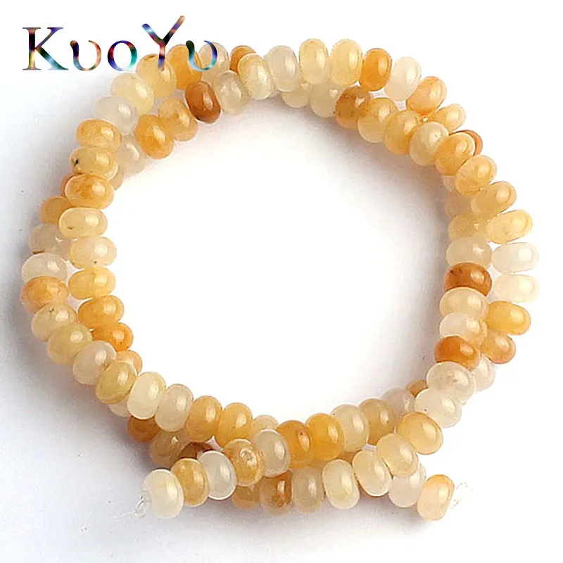 Natural Yellow Jades Rondelle Loose Stone Beads For Jewelry Making 15.5" 6/8/10mm Spacer Beads DIY Bracelet Necklace wholesale
Natural Yellow Jades Rondelle Loose Stone Beads For Jewelry Making 15.5" 6/8/10mm Spacer Beads DIY Bracelet Necklace wholesale