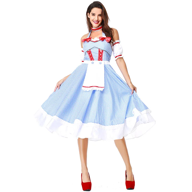Professional Halloween costumes New Wizard of Oz Dorothy COS Halloween Stage Dressed French Manor Maid Dress PS9031L15
Professional Halloween costumes New Wizard of Oz Dorothy COS Halloween Stage Dressed French Manor Maid Dress PS9031L15