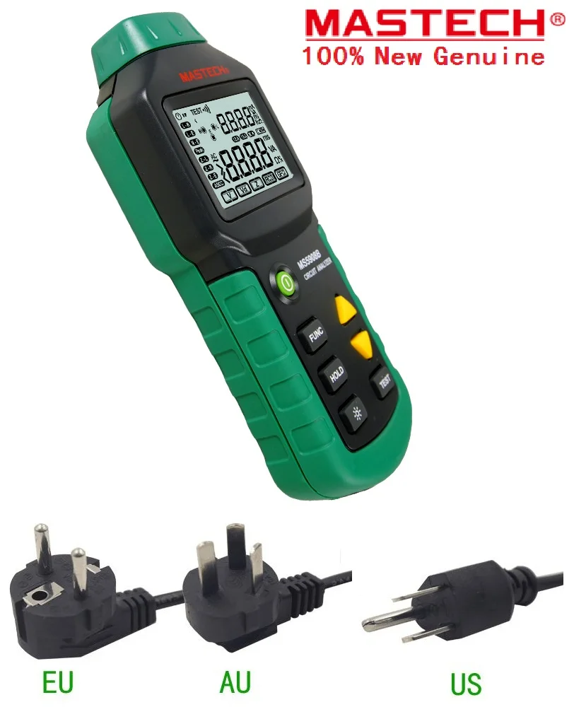 EU plug MS5908B MS5908A/C RMS Circuit Analyzer Tester Compared w/ IDEAL Sure Test Socket Tester 110V/220V RCD GFCI Sockets Test
EU plug MS5908B MS5908A/C RMS Circuit Analyzer Tester Compared w/ IDEAL Sure Test Socket Tester 110V/220V RCD GFCI Sockets Test