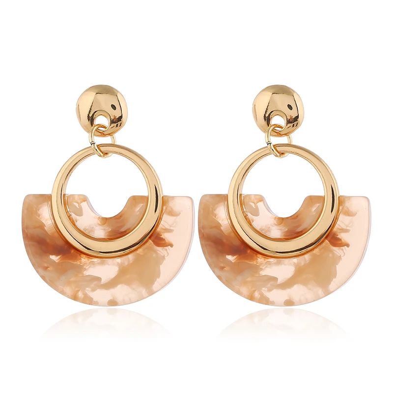 Boho Acrylic Scalloped Drop Earrings kolczyki Doucle d'oreille femme 2019 Oorbellen Pendientes Earings Aretes de mujer Brincos
Boho Acrylic Scalloped Drop Earrings kolczyki Doucle d'oreille femme 2019 Oorbellen Pendientes Earings Aretes de mujer Brincos